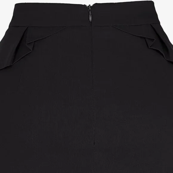 Peplum pencil skirt with tummy control! NWT - Picture 5 of 7